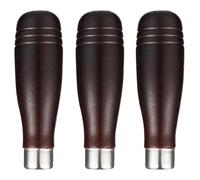 HEALANAN 3 Pièces Manche en Bois pour Lime, Poignée de Râpe Confortable | Accessoire de Remplacement, Bois Résistant aux Chocs, Prise Agréable, Usage Simple pour Atelier et Bricolage