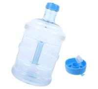 HEALANAN Grosse Carafe d'eau Minérale 5L en PC, Bidon d'eau Portable 1 Set, Récipient pour Transporter l'eau avec Bonne Étanchéité, pour Camping Et Randonnée