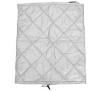 HEALANAN Housse pour Réservoir de Gaz Propane avec Cordon, Argentée, 68,5x55 cm, Oxford, Protection Contre Intempéries, pour BBQ