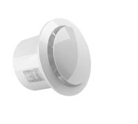 HEALBYBLE Ventilateur d'extraction mural silencieux for salle de bain, 4 ou 6 pouces, avec télécommande,Ultra silencieux(6 inch Reversible)