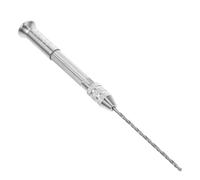HEALEEP 1ensemble Perceuse Manuelle Précise pour Bougies Foret Métal Robuste Outil de Perçage DIY pour Bijoux et Modèles Kit Polyvalent pour Travaux Minutieux