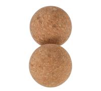 HEALEEP 2 Pièces Bouchon de Bouteille Rond en Bois 5 Cm, Bouchon à Bille pour Récipient en Verre, Bois Poli la Main Forte Étanchéité, pour Petites Bouteilles et Décor Cuisine