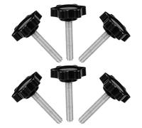 HEALEEP 6 Pièces Vis de Rechange M8 pour Parasol Extérieur, Plastique | Pièce de Rechange pour Pied, Installation Rapide sans Modification, Compatibilité Large pour Poteau et Support