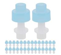 HEALEEP 60 Pièces Adaptateur de Transfert pour Parfum en Plastique, Forme, Étanche, Compatible Flacons D' Parfumée, pour Maison et Voyage