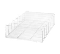 HEALEEP Boîte de Rangement Transparente à Tiroirs Empilables pour Cosmétiques et Bureau Organisateur de Salle de Bain et Plan de Travail Capacité Spacieuse Design Moderne et Élégant