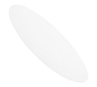 HEALEEP Cache Plafonnier Rond en Acrylique Blanc pour Chambres D'garçon et Filles pour Diffuseur de Lumière, Panneau Lumineux de Plafond Distribution Uniforme et Entretien Facile