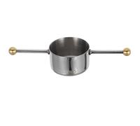 HEALEEP Doseur Tasse en Acier Inoxydable 30ml Double Boule, Facile à Nettoyer et Confortable, pour Maison et Café