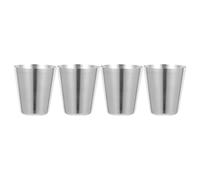 HEALEEP Lot de 4 Couvercles en Acier Inoxydable pour Bec de Théière, Anti-poussière et Anti-brûlure, Design Simple et Généreux, Protection pour Bouilloire