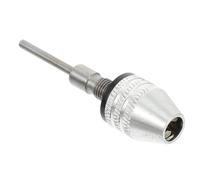 HEALEEP Mini Drill Chuck Adapter Round Shaft Conversion Tool For Electric Drills And Rotary Tools Easy To Install Space-saving Accessory For DIY