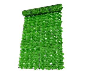 HEALEEP Mur Végétal Artificiel en Plastique Vert, Haie Occultante pour Décoration de Balcon et Jardin Aspect Naturel et Protection Le Soleil