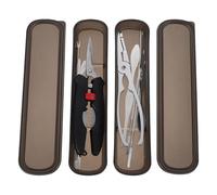 HEALEEP Outils pour Pinces à Crabe en Acier Inoxydable Argenté, 12 Pièces, Compact et Plat, pour Casser Coquilles Dures Lors de Barbecues Cuisine