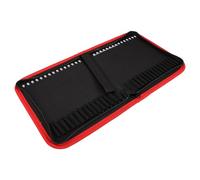 HEALEEP Pochette à Outils Grosse Capacité en Toile de Coton 30 Emplacements pour Embouts de 150mm, Facile à Transporter Poignée, pour Bricolage et Artisans