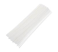 Healeved 100 bâtonnets diffuseurs de Parfum : tiges de 29 cm x 0,25 cm pour Diffuser Un Parfum d'ambiance dans la Salle de Bain, Le Bureau ou la Chambre. Bâtonnets de Rechange Blancs.