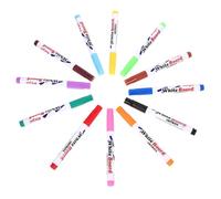 Healeved 12 Pièces Marqueur pour Tableau Blanc Grosse Capacité, | Garçon et Filles et Bébé, Usage Facile, Développe Patience et Habileté Manuelle, Style de Police Aléatoire Style Aléatoire