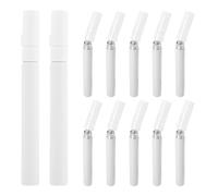 Healeved 12 Pièces Tube en Aluminium pour Marqueur de Peinture, Accessoire | Boîtier Métallique de Rechange, Usage Bureau et Projets Artistiques, Précision de Marquage Améliorée