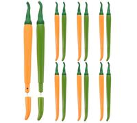 Healeved 14 Pièces Stylo Gel de Piment Mignon Abs pour Garçon et Filles et | Écriture Fluide, Prise en Main Confortable, Corps Ergonomique, Ne Glisse Pas, pour Marquer et Dessiner
