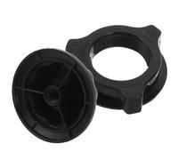 Healeved 2 Pièces Écrou de Fixation Accessoire pour Fête Réparation Ventilateur Domestique en Plastique Noir Résistant la Chaleur pour Grille et Pale de Ventilateur sur Pied