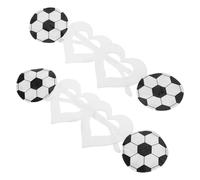 Healeved 2 Pièces Lunettes de Football Coupe du Monde avec Motif Cœur Accessoires pour Hommes Design Léger et Confortable pour Supporter Équipe