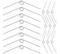 Healeved 20 Pièces Ressorts de V pour Sécateurs de Jardinage, Ressorts en Fer Résistants à l'usure, Accessoires Portables pour Taille de Branches Fruitières