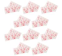 Healeved 20 Pièces Tatouages Temporaires Chat Thermochromiques avec Pattes de Chat Changeant de Couleur Selon la Température pour Décoration Corporelle Unique