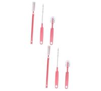 Healeved 2ensembles Set De Nettoyage Pour Bouteilles Brosses à Gobelet Et Tuyau Kit De Nettoyage Multi-usage Pour Gourdes Verres Et Bouteilles Avec Brosse à Flexible
