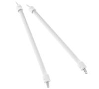 Healeved 2pcs Tube de Chauffage Électrique en Quartz pour Parasol Chauffant, Résistance Haute Température et Fiabilité Élevée, Ampoule de Rechange pour Durcissement Peinture
