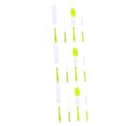 Healeved 3 Ensembles 4 Pièces Brosse de nettoyage pinceaux cuisine goupillon nettoyage ménager lave-bouteille goupillon bouteille brosse pour biberon brosse coupe à long manche
