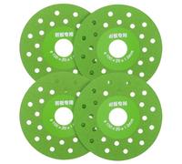 Healeved 4pcs Accessoires pour Meuleuse D'angle Disque de Coupe Disque de Broyage pour Dalles de Roche Alliage Ultrafin Solide pour Marbre et Carreaux Céramiques Projets de Rénovation