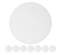 Healeved 8 Pièces Diffuseur D’ampoule Couvercle Anti-éblouissement Rond Blanc en Plastique, Protection des Yeux, pour Spots de Plafond, Maison et Décoration de Fête