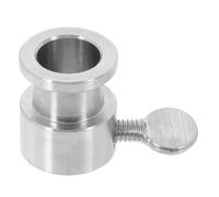 Healeved Accessoire pour Rôtissoire à Barbecue Douille Limiteur en Acier Inoxydable, Contrepoids Robuste Facile à Utiliser et Sécurisé pour Tige de Broche pour Cuisson