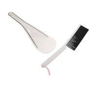 Healeved Balai à Main Multifonction pour Lit et Matelas Brosse à Poussière en Abs et Tpr, Outil de Nettoyage Profond pour Changement de Draps et Entretien du Mobilier