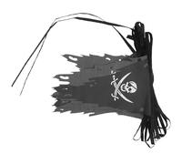 Healeved Bannière Décorative D'halloween en Polyester Motifs de Crâne pour Fête D'halloween, Guirlande Suspendue de 9 Mètres, pour Fenêtres et Soirées à Thème