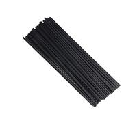 Healeved Bâtonnets Diffuseurs de Rotin Noirs 19x0,3 Cm en Lot de 50 Pièces, Absorption Optimale, Diffusion Prolongée D'huiles Essentielles pour Diffuseur D'ambiance Maison