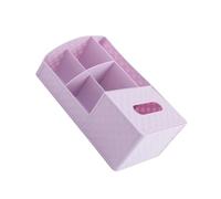 Healeved Boîte de Rangement Cosmétique Boîte à Mouchoirs pour Lunettes et Bijoux Pourpre pour Bureau et Maison Organisation de Bureau