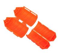 Healeved Boîte de rangement de jonction étanche en plastique, boîte électrique extérieure réglable et rotative, cache-câble orange, couvercle de protection extérieur, connexion de deux