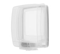 Healeved Boîtier Étanche pour Prise Étanche Ip55 en Plastique avec Design Antipoussière, Protection pour Interrupteurs Muraux et Prises Salles de Bains et Espaces Publics