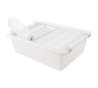 Healeved Cage d'élevage pour Rats de Laboratoire : Cage d'élevage pour Souris - Boîte en Plastique sécurisée avec Boucle - Instruments de Laboratoire pour animalerie, Vivarium et Recherche