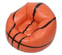 Healeved Canapé Gonflable Basketball PVC Fauteuil Gonflable Léger et Pliable pour Camping Salon Balcon et Pique- Siège Polyvalent et Confortable pour Gaming et Détente