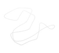 Healeved Chaînes à Billes en Plastique Blanc pour Stores Enrouleurs, Design Simple et Élégant, Tirage Facile et Sain, Adaptées pour Bureaux et Chambres