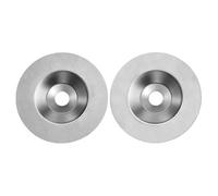 Healeved Disques Aiguisage Diamant 2 Pièces Grain 400 1000 Pour Meuleuse D'Angle Affûtage Précis Couteaux Ciseaux Compact Portable Durable