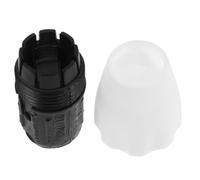Healeved Écrou de Fixation pour Ventilateur à Pied, Tube 22mm, Blanc | Poignée de Serrage, Connexion de Poteau 32mm Extérieur, Réglage de Hauteur, Lot