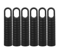 Healeved Ensemble 6 Pièces Embouts De Poignée De Vadrouille Manche À Balai Remplacement Accessoires De Nettoyage Ergonomiques Pour Balai Pelle Et Serpillière 5.12 Pouces