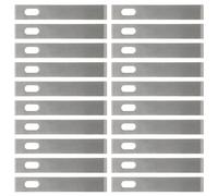 Healeved Lames de Rechange pour Cutter de Précision, Lames Artisanales 4, Lot de 50 en Acier 60, pour Papier et Bois, Scrapbooking et Maquettes