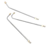 Healeved Lance de Nettoyeur 3pcs Haute Pression Longue en Acier Inoxydable avec Raccord Facile, Accessoire de Gouttière Polyvalent pour Nettoyage été Vacances et Chauffages