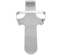 Healeved Lève-pieds de Planche en Alliage D'aluminium, Outil de Levage de Planches, Argenté, Antidérapant, Heavy Duty, Protection de Boucle de Pied