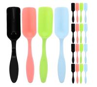 Healeved Lot de 20 Mini pelles de Jardinage en Plastique, pelles à Terre, cuillères à Transplanter pour Plantes succulentes - Outil de Plantation Anti-éclaboussures pour Creuser, pour Petits