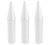 Healeved Lot de 3 figurines en mousse en forme de pilier de château pour gâteau - 26,2 x 4,8 x 4,8 cm - Socle décoratif factice en mousse pour gâteau - Accessoire de décoration pour anniversaire et