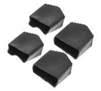 Healeved Lot De 4 Couvre-Pieds En Caoutchouc AntidéRapants Pour ÉChelle Protection Sol Et Stabilité Accessoires SéCurité Pour Escabeau Et ÉChelles Coulissantes 1.69 X 1.65 X 0.91In
