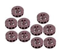 Healeved Micro-Roue à Eau Décorative pour Fontaine, Lot de 10 en Plastique | Décor de Cascade Diy, pour Aquarium et Pot en Céramique, Accessoire de Rocaille Artificielle