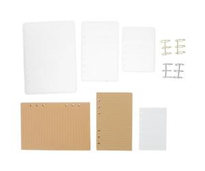 Healeved Moule en Silicone pour Couverture de Carnet A5 Flexible et Résistant la Déchirure avec Anneaux pour Reliure, pour Création de Journaux DIY